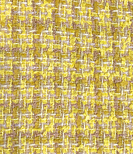 Шанель плетеная желтая